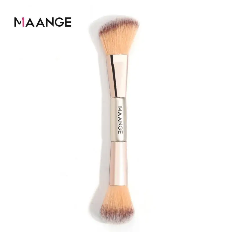 

MAANGE Makeup Brushes High Quality Blush Powder Puff Double Head Multifunction Beauty Makeup Tools
