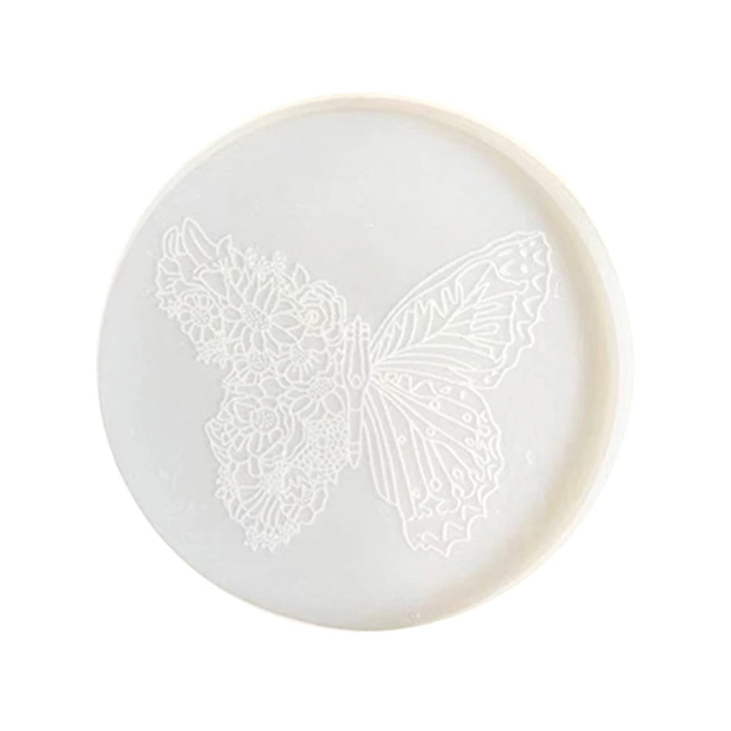 

Coaster Silicone Molds for Epoxy Resin for DIY Crafts Home Office Decor Tools