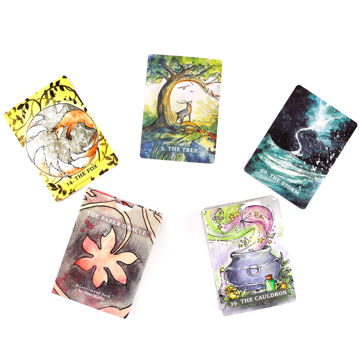 

The Paper Oracle Cards Deck High Quality Board Games Fortune Telling Card Game Divination Tools Tarot for Beginners Gift