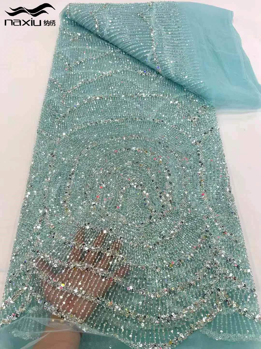 Медисон блестки бисер вышивка кружево 2025 г. высокое качество африканская