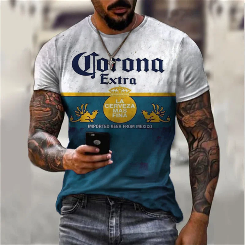 

2022 Summer Trendy Letter Graphic T-Shirt For Men Streetwear Fashion All-Matched Looose O-Neck Unisex Pollover Tops Tee