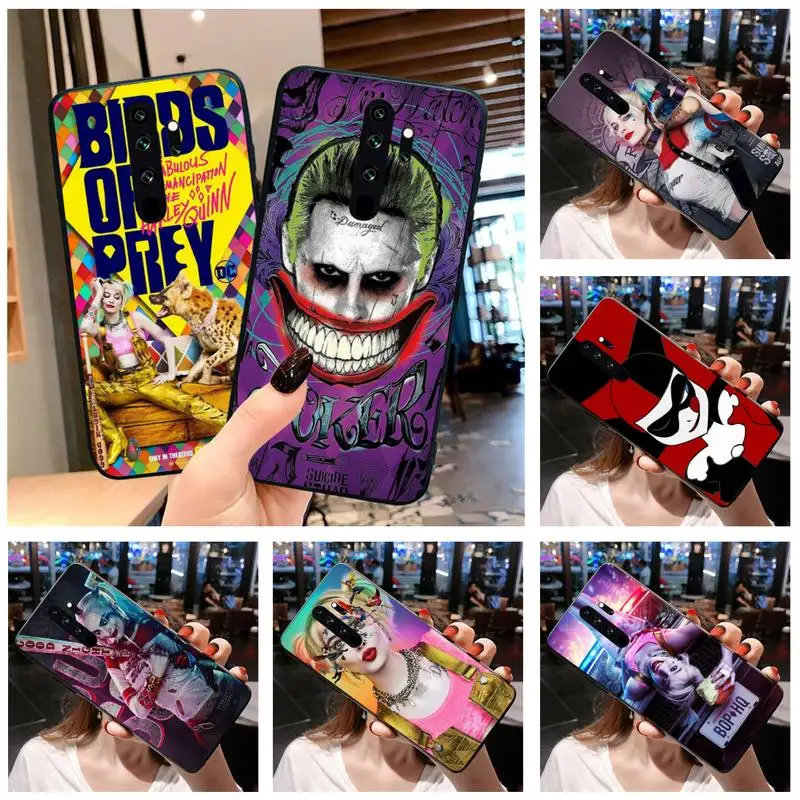 Joker Harley quinn отряд самоубийц чехол для телефона силиконовый мягкий Redmi 9A 8A Note 11 10 9 8 8T