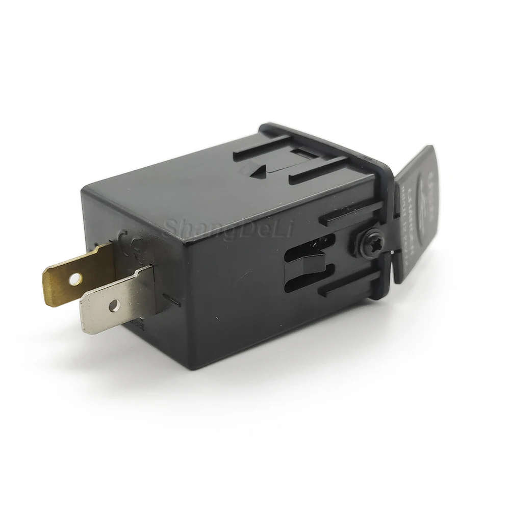 Автомобильная Быстрая зарядка QC 3 0 двойной разъем USB синий красный зеленый