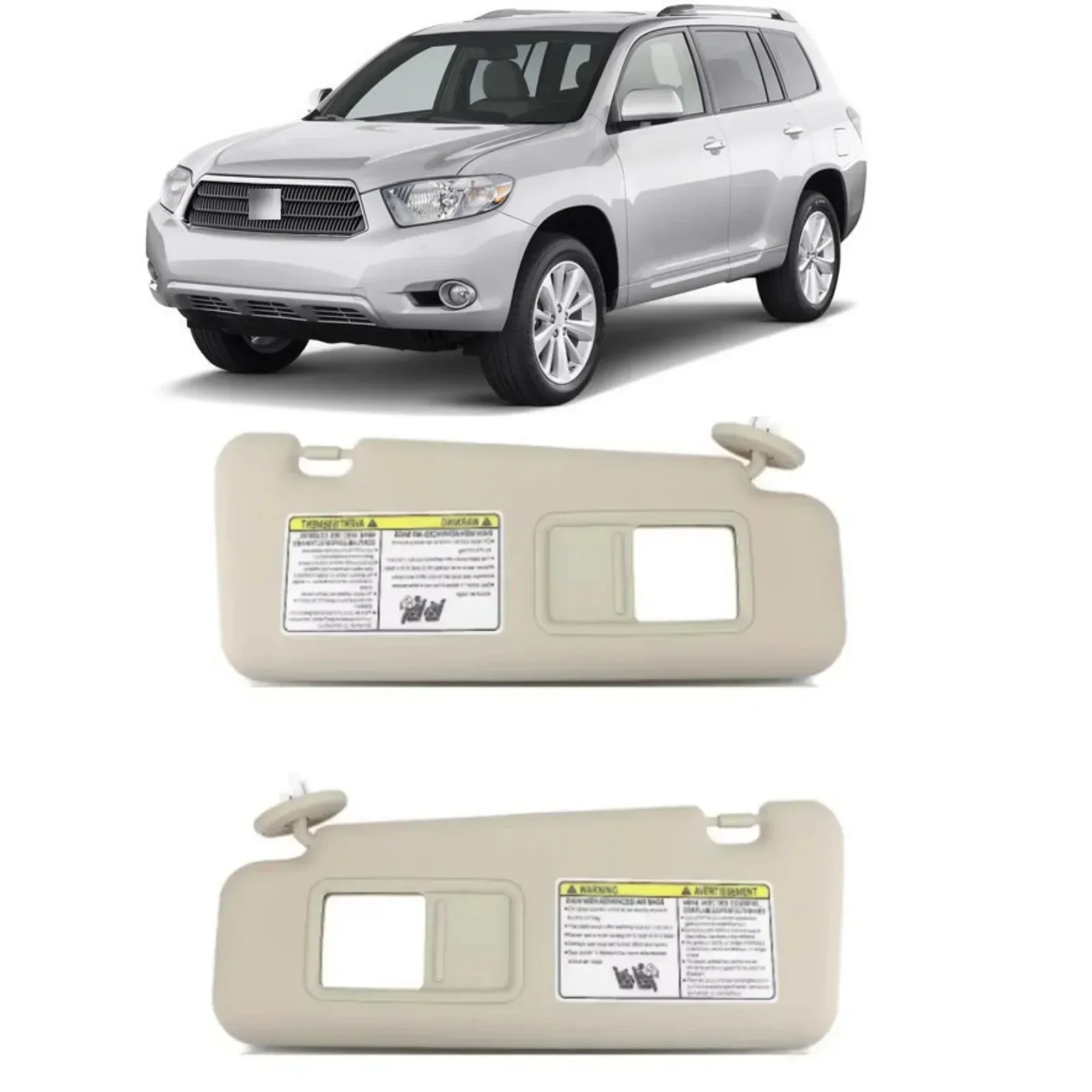 Для использования в солнцезащитном козырьке Toyota Highlander 74320-48500-E0 зеркало для