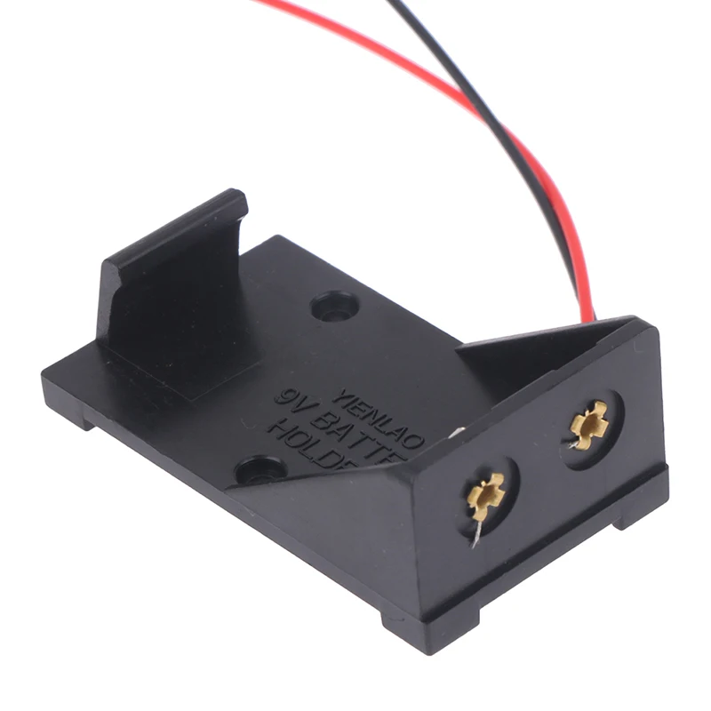 

9V Battery Clip Holder 9V Battery Case Box With Wire Leads DIY Tools