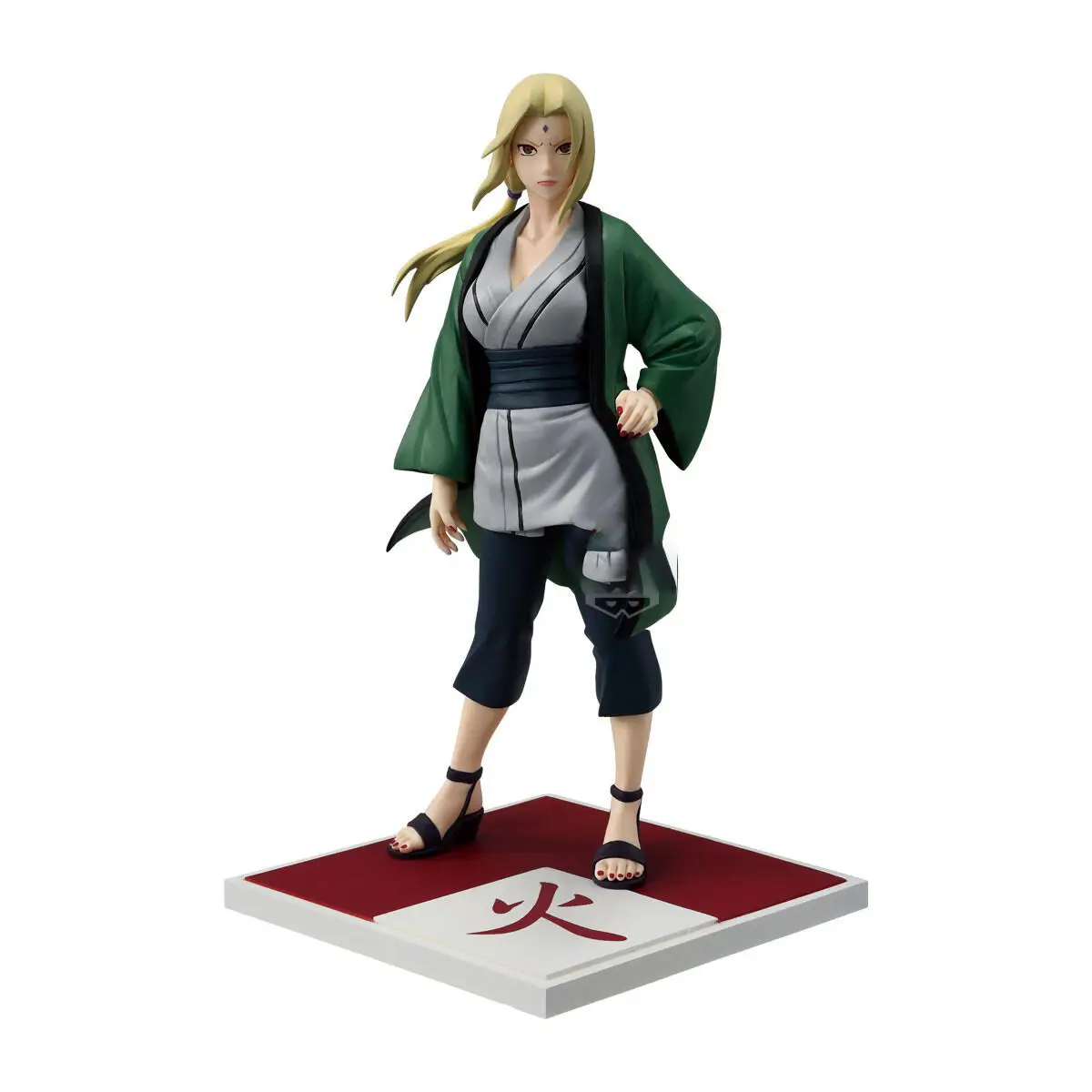 Фото В наличии Оригинальная фигурка BANPRESTO NARUTO Shippuden: Сборная модель аниме-персонажа Райкаге и Хокаге Цунаде из серии 