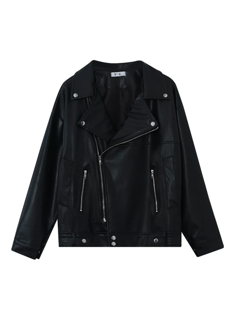 Autumn Winter Fashion  Chaquetas Leather Jacket Women Pu Leather Jackets Chaqueta Mujer Biker Cool Girl Fall Clothes for Women