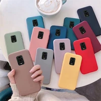 candy color silicone phone case for xiaomi redmi note 9 pro max 9s redmi 9 9a 9c 9t 5g pro 8 8t redmi9 matte soft tpu cover