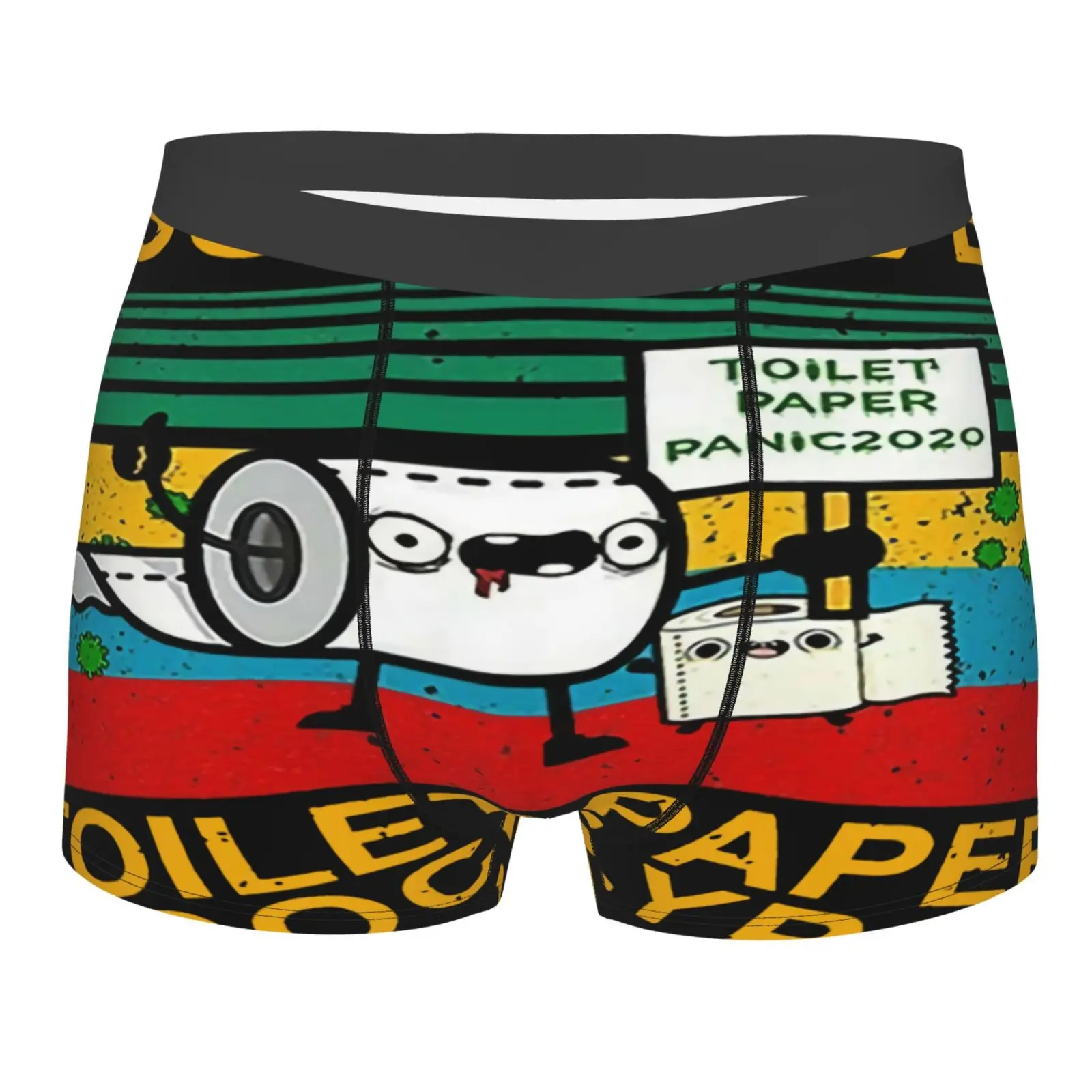 

Бесплатная доставка, мужское нижнее белье из туалетной бумаги Apocalypse, мужское нижнее белье, мужские боксеры, трусы для женщин и мужчин, нижне...