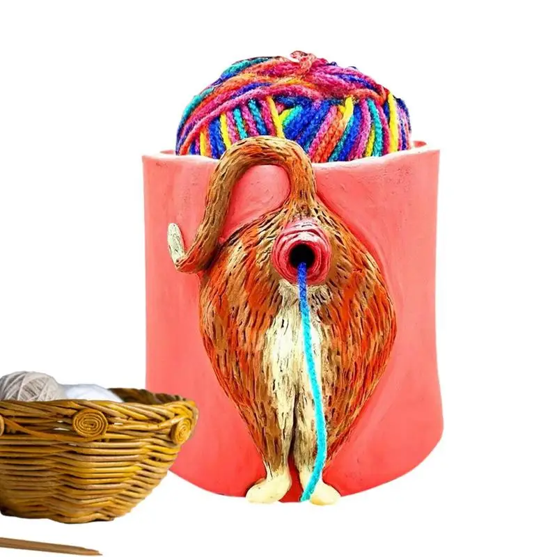 

Ручная пряжа для вязания крючком, контейнер для пряжи, крючки для вязания, держатель для рукоделия, раньше, крючки, держатель для пряжи