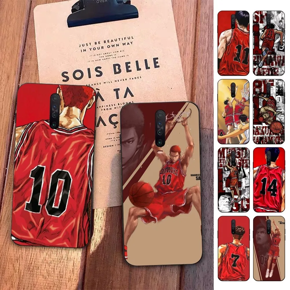 

Japan Comic Slam dunk Phone Case For Redmi 5 6 7 8 9 10 plus pro 6 7 8 9 A GO K20 K30 K40 pro plus F3 Fundas