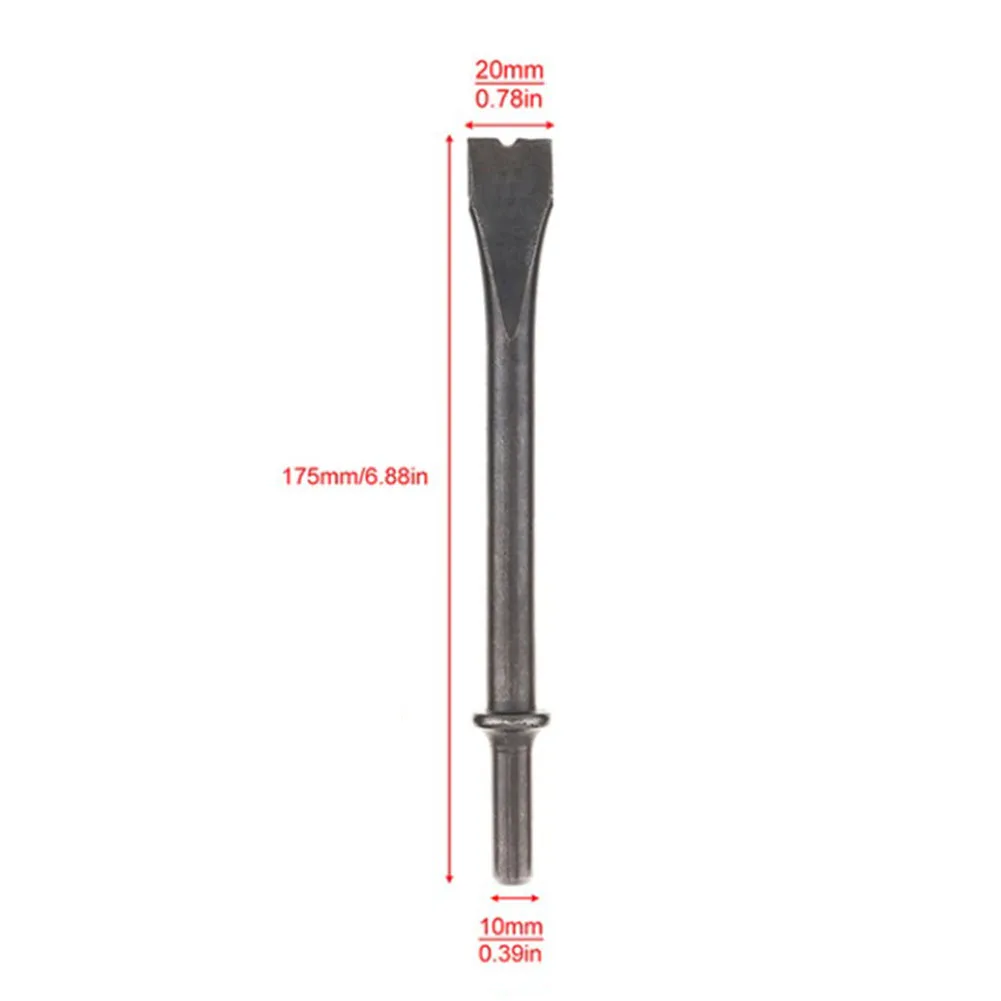 

Impact Head Chisel Solid Short Long Air Chisel Auto Repair For Cutting Hard 45 Steel Pneumatic Tool Accessories