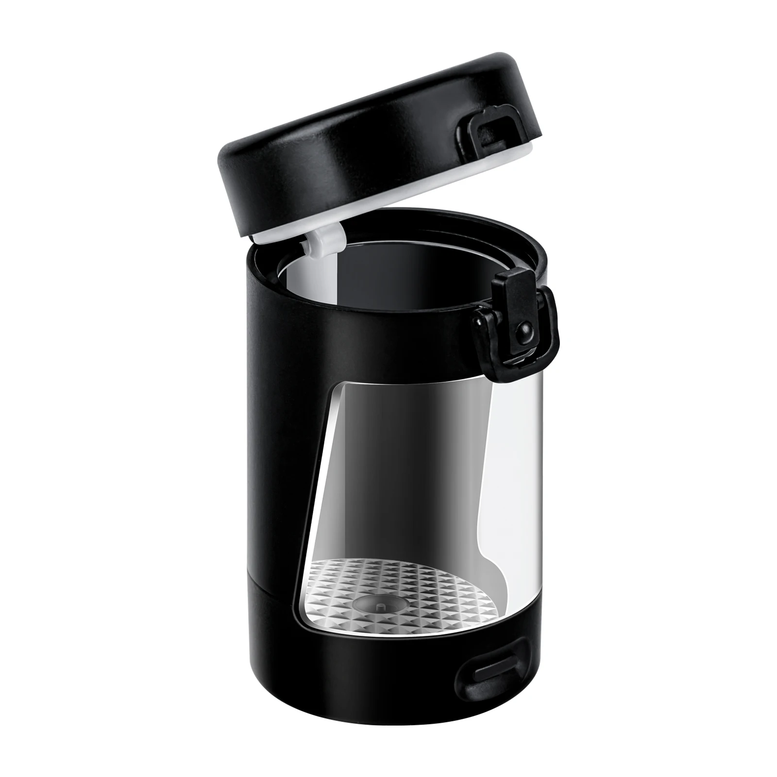 USB-контейнер для трав 50 мл влагостойкий с увеличительной крышкой