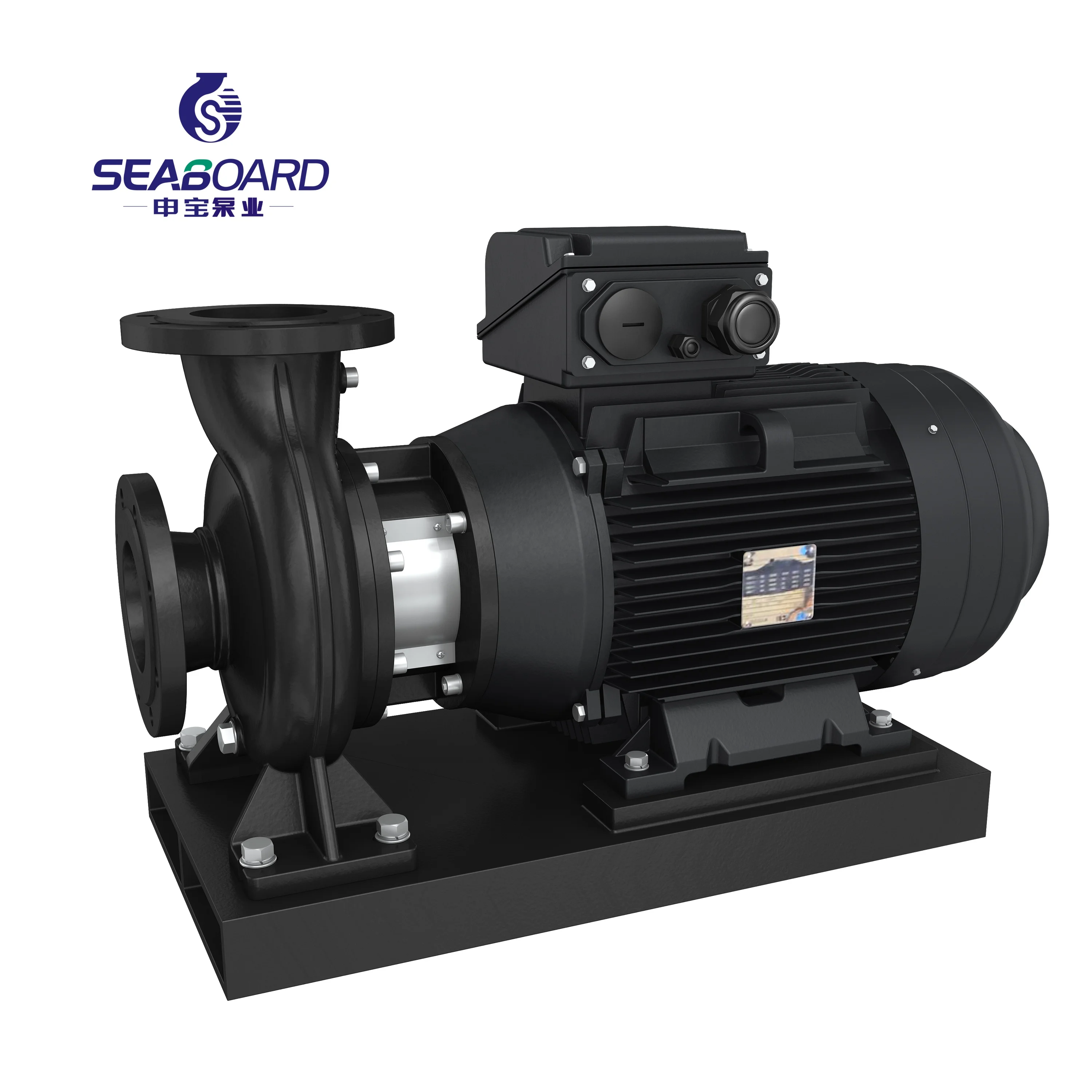 

Single stage 20hp 15KW inline pump booster pump centrifugal electric motor 20hp water pump