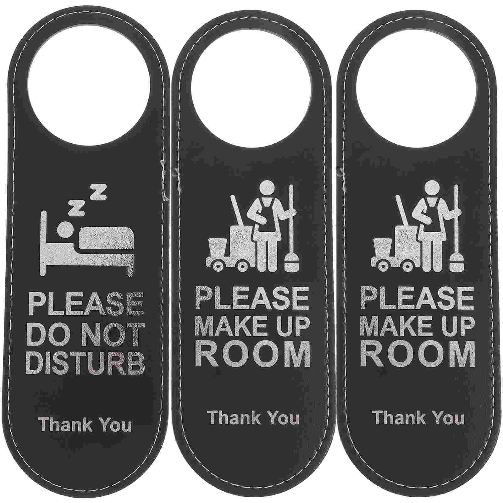 

Door Sign Do Not Disturb Hanger Tag Please Hotel Hanging Pendant Signs Room Shop Knob Reminder Wall Handle Office Make Up