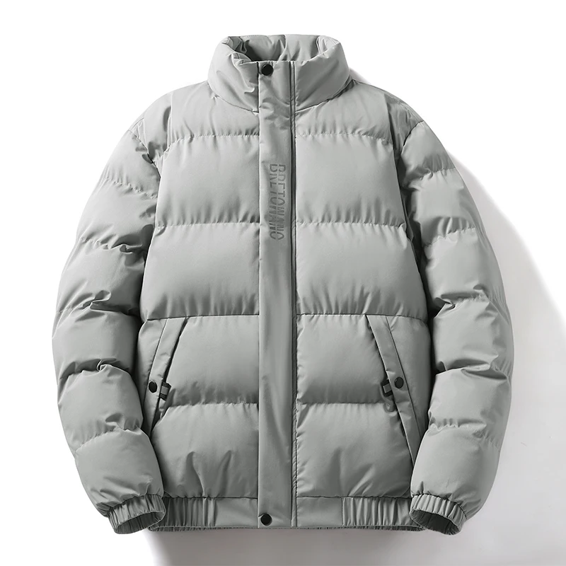 Men's Winter New Thick Tide Brand Cotton-padded Jacket Youth Winter Coat Hooded Down Cotton-padded Jacket Seven Colors Optional