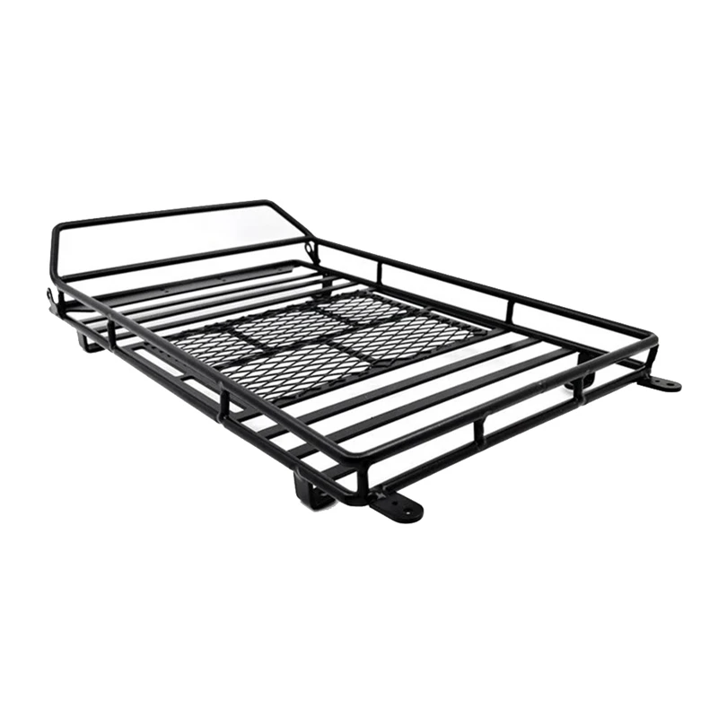 

Metal Roof Rack Luggage Carrier For 1/10 RC Crawler Car Axial SCX10 Traxxas TRX4 Bronco RC4WD D90 YK410