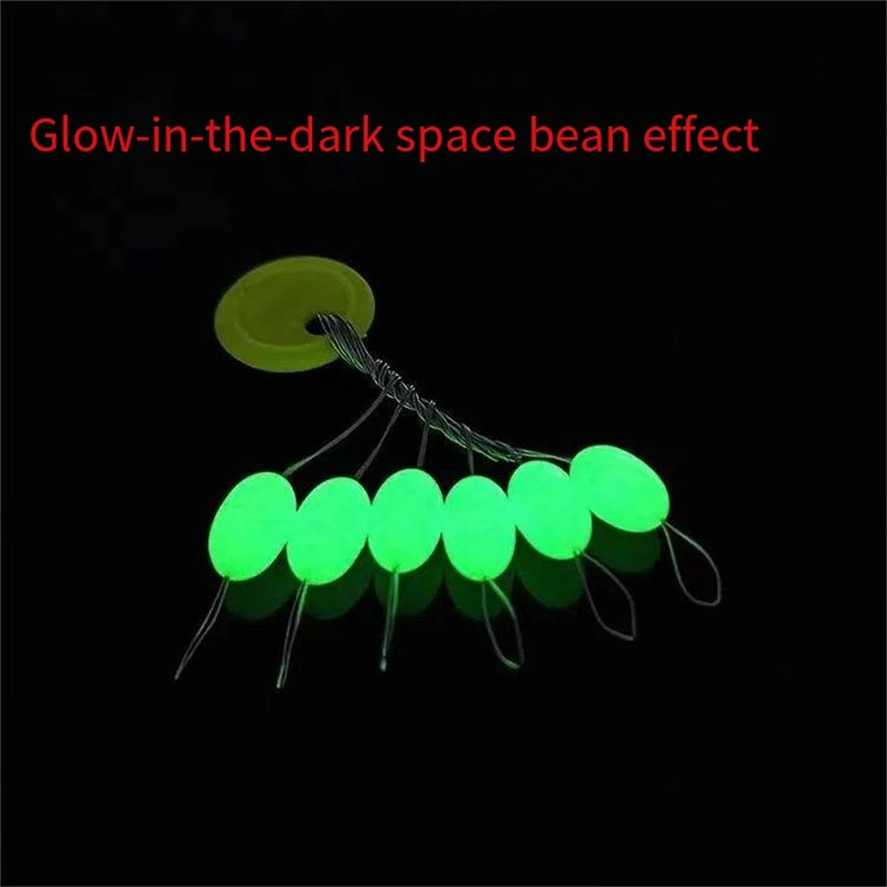 Fishing Goods Luminous Space Bean Flexible Convenient Catfish Bait Silicone Easy Use Round Float Ball Fishing Accessories 1 Set images - 6
