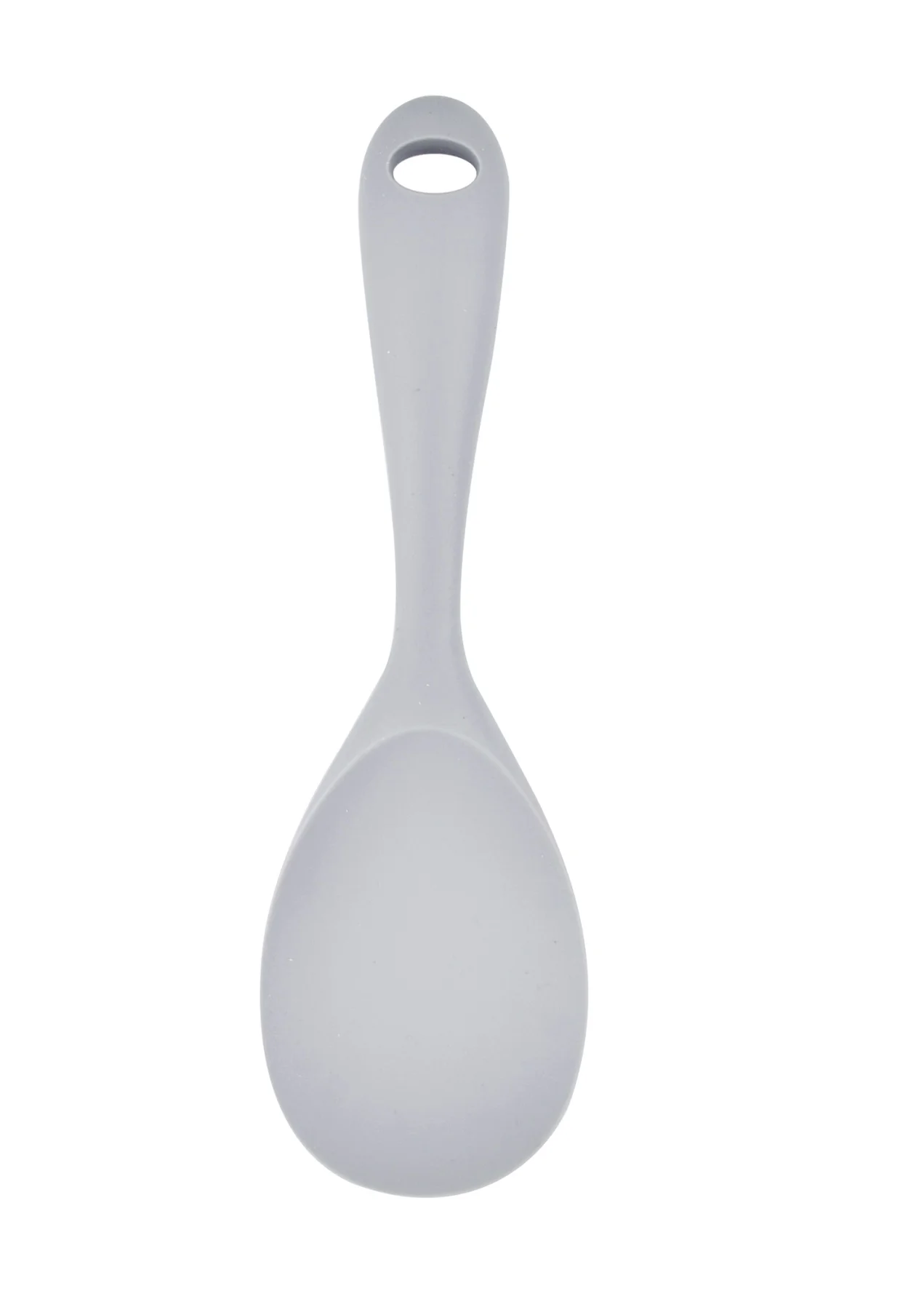

Silicone Spoon Grey Whole Short Cable 22,5 cm.