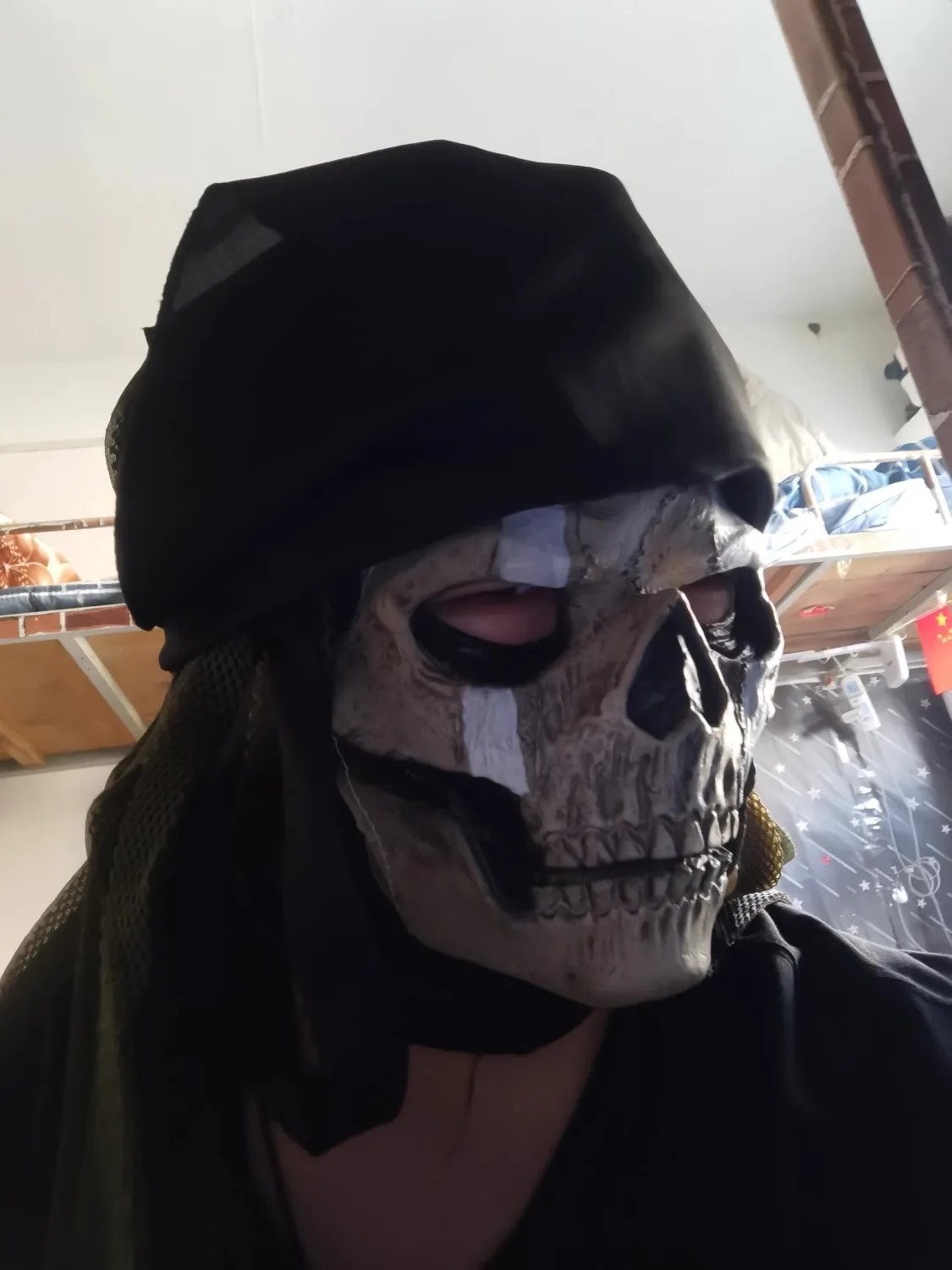 

COD:MW2 призрак, череп, призрак, Симон, Райли, лицо войны, фотосессия