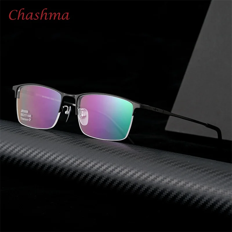Мужские очки Chashma из титана линзы для близорукости
