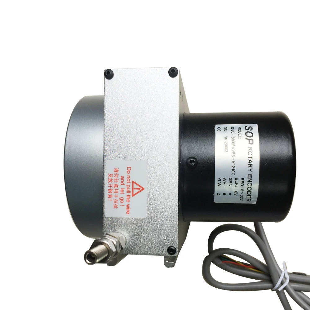 

Square Wave Output Incremental Rotary Encoder Optical Sensor Wire Draw Encoder