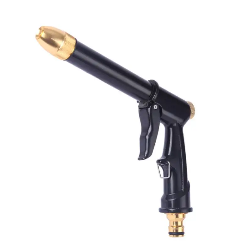 

Portable High-pressure Water Gun Adjustable Metal Cleaning Car Wash Machine Garden Watering Hose Nozzle Sprinkler Foam Water Gun