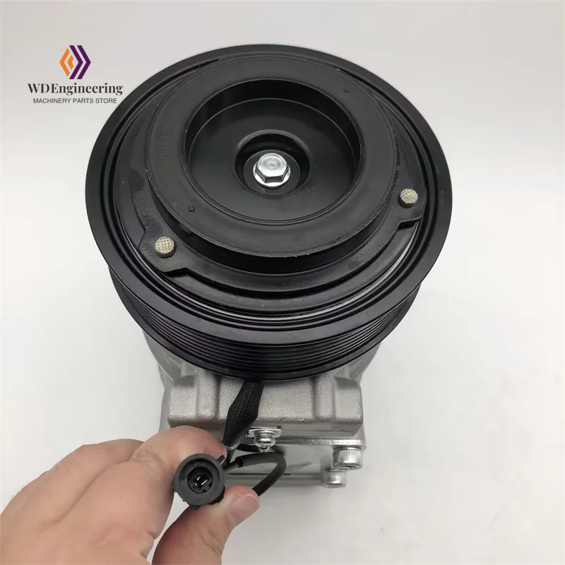 Компрессор кондиционера AL 176858 Для John Deere 323D 320D 319D 318D 6300 6310 6400 6405