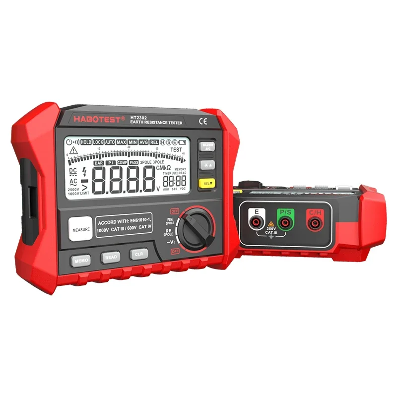 Новое поступление цифровой тестер сопротивления земли измеритель заземления
