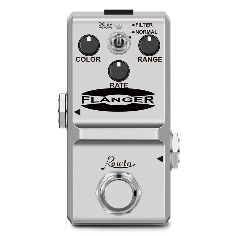 

Tiny LN-312 Flanger True Bypass Guitar Pedal With Durable Metal Case Classic Flanger Tone