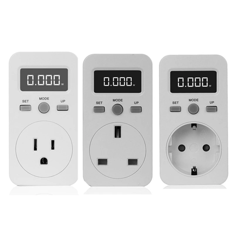 

AT35 Digital Power Meter Plug-In Socket Electric Wattmeter Energy Monitor
