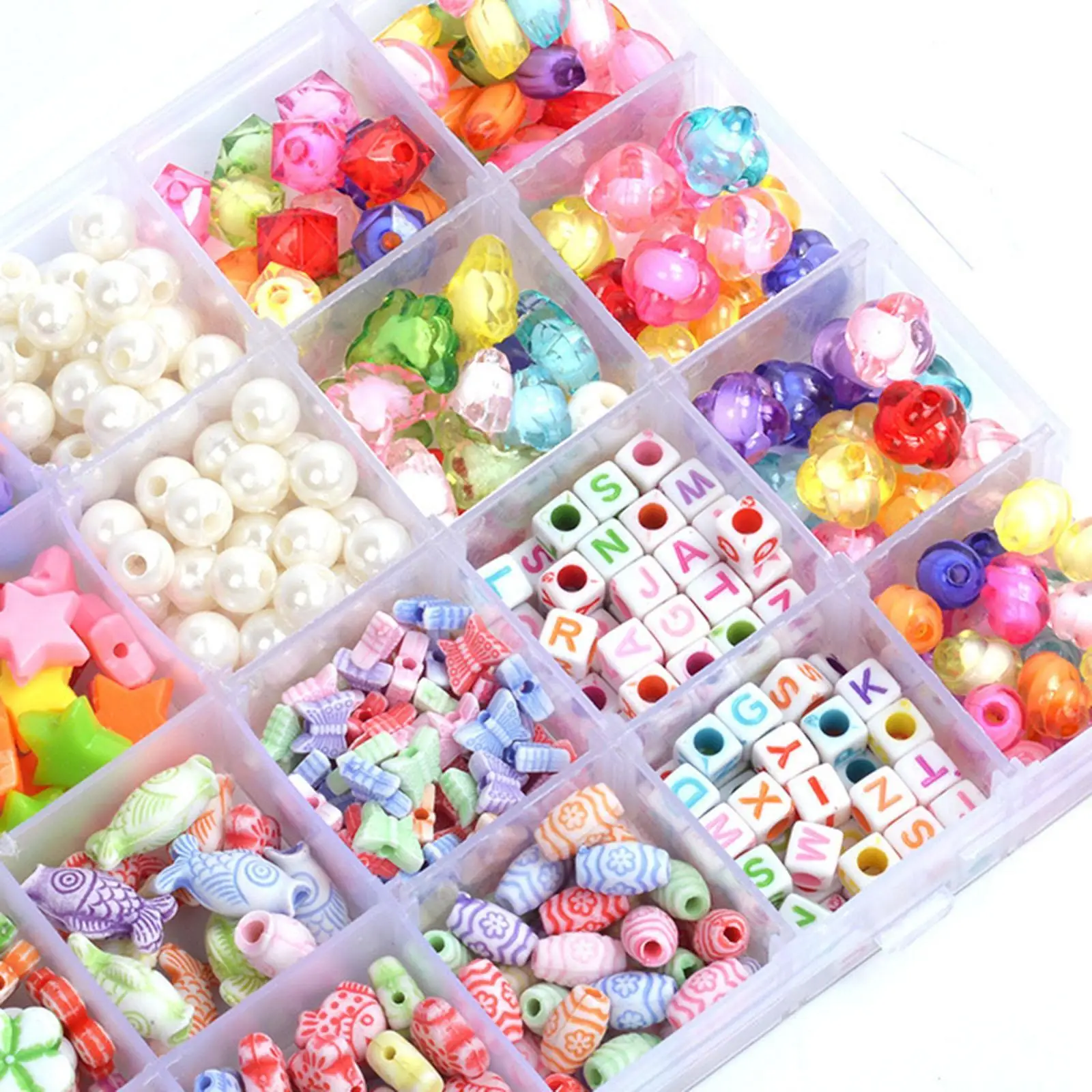 

Acrylic Seed Beads Crafts DIY Lobster Clasps for Earring Jewelry Making
