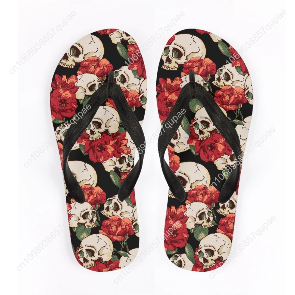 Прохладный жнец черепа модная домашняя обувь по индивидуальному заказу женские