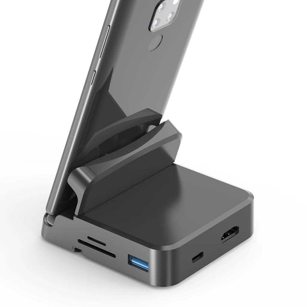 

Док-станция 8-в-1 с разъемом USB Type-C, 8 портов, 4K, 3840x2160P