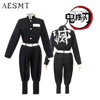 demon slayer anime cosplay ghost killer uniform kisatsutai team kamado tanjuurou anime costume kimetsu no yaiba uniform