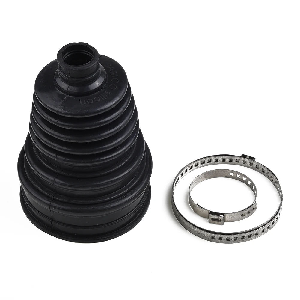 

Universal Rubber Constant Velocity CV Boot Joint Tool Stretch Driveshaft Silicone CV Boot +2*Clamp Car Accessories