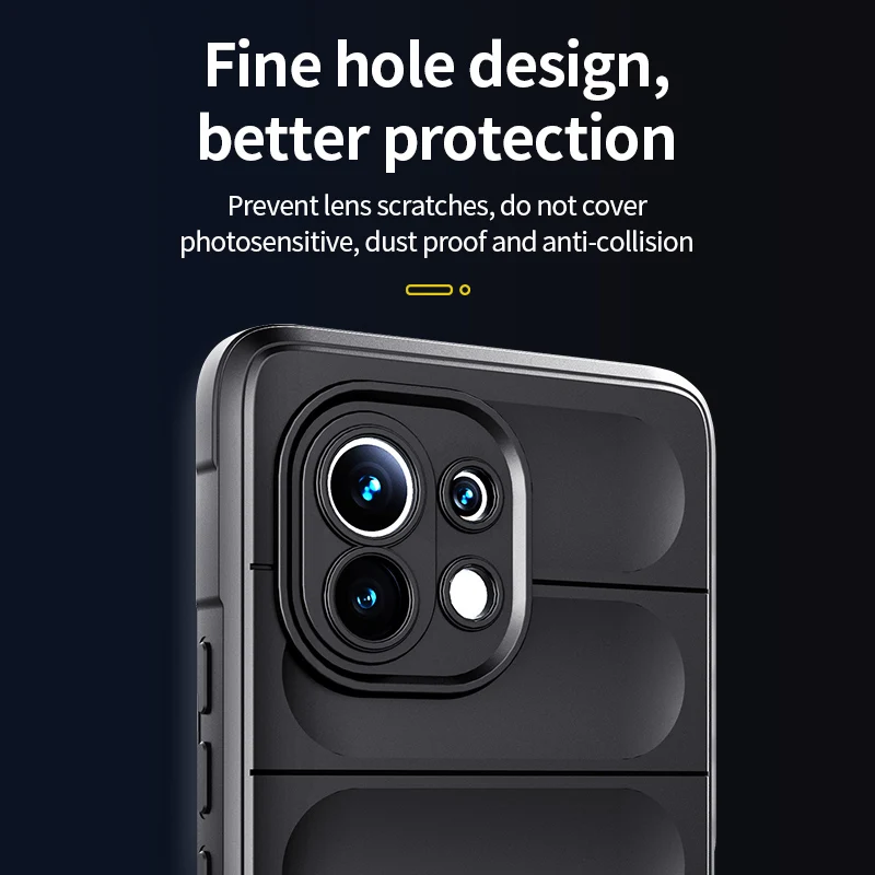 For Xiaomi Mi 11 Case Silicone TPU Fundas Protector Anti-drop Case For Xiaomi 11 Cover For Xiaomi Mi 11 Pro 12 Pro 12X Case