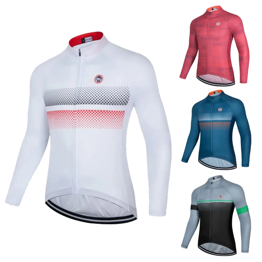 Мужской Велосипедный Трикотаж Vendull 2024 С Длинным Рукавом Осень-весна MTB Шоссейный