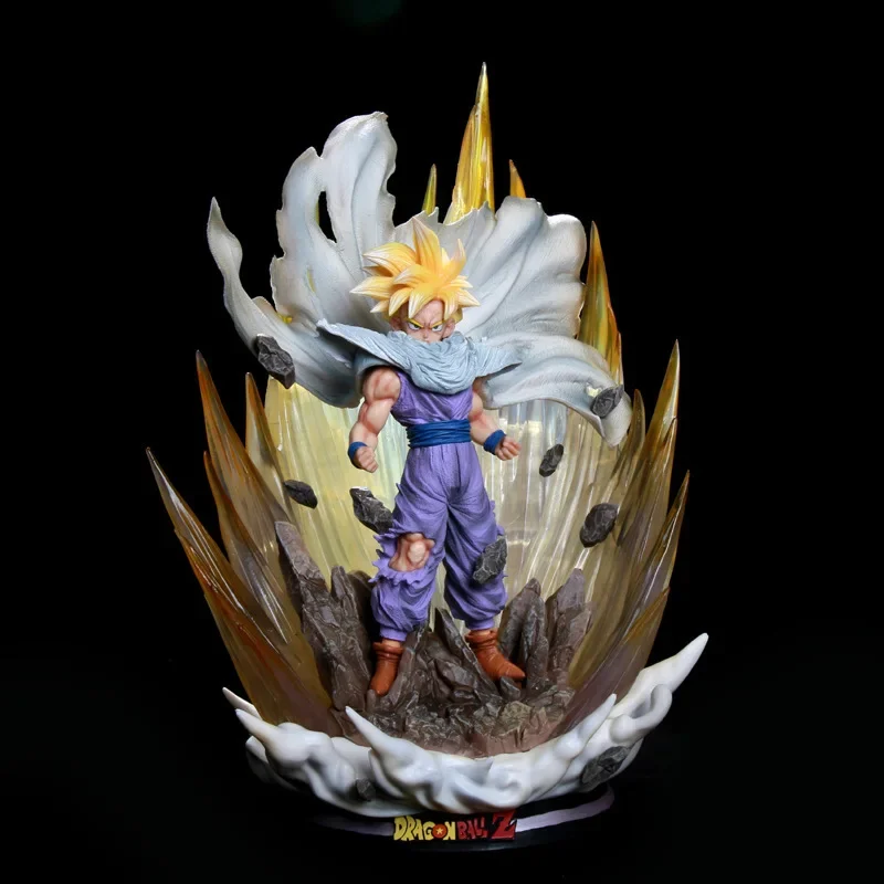 Dragon Ball Son фигурка гохана 42 см Super Saiyan 2 Gk Dbz Cell Аниме фигурки Статуэтки из ПВХ со