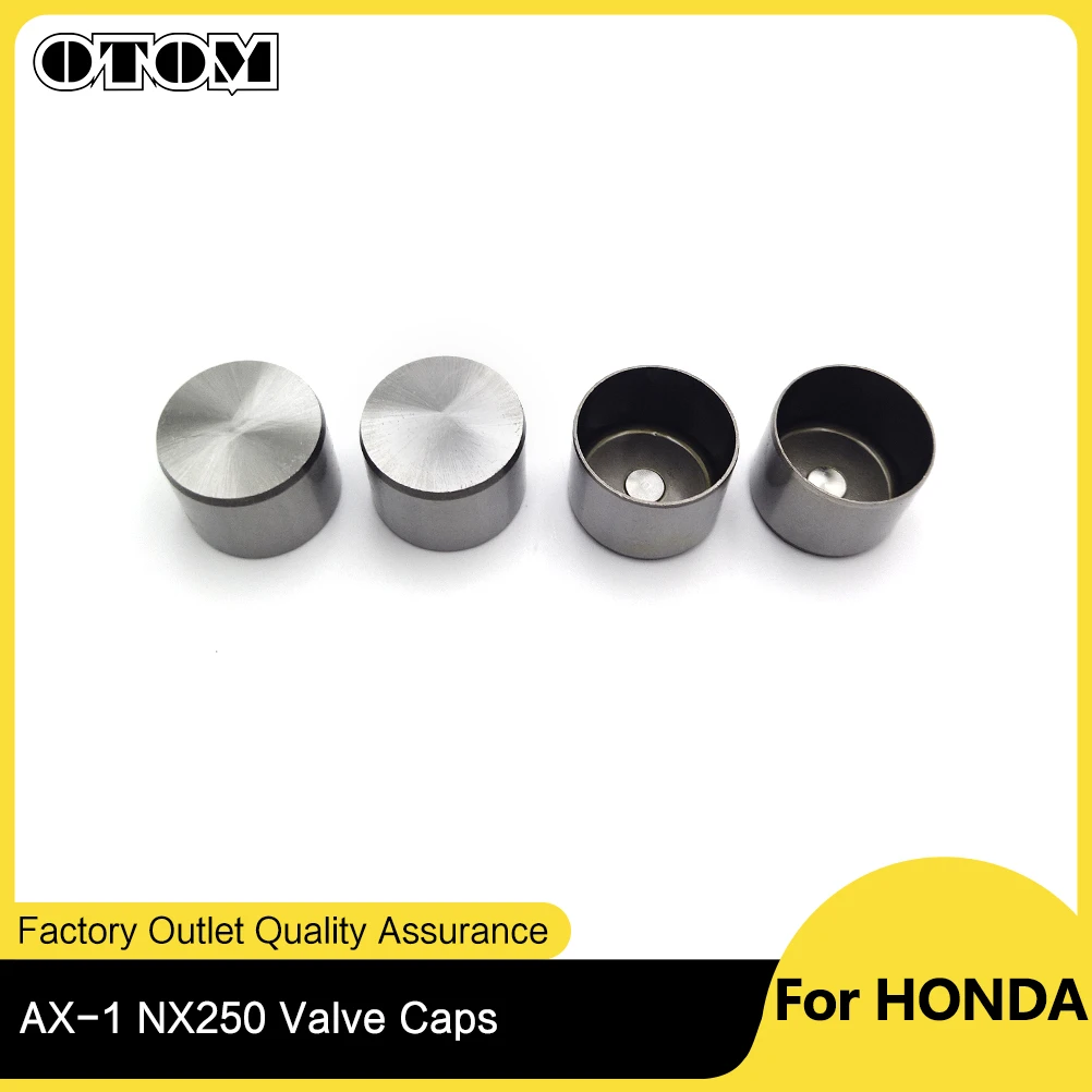 Колпачки клапанов штока AX-1 NX250, аксессуары для мотоциклов, прокладка головки воздушного цилиндра, всасывающая втулка, трубка выхлопного клапана, крышка для HONDA