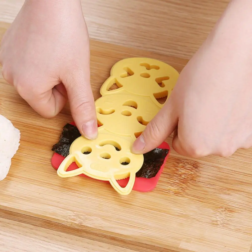 

1 Set Sushi Mold Unique Creative Cat Shape Sushi Maker Eye-catching Sushi Maker