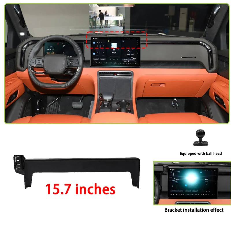 

Автомобильный навигационный экран, держатель для телефона 15,7 дюйма для Polestones Rox 01, аксессуары 2023 ~ 2025, магнитное гравитационное крепление, поддержка мобильных устройств