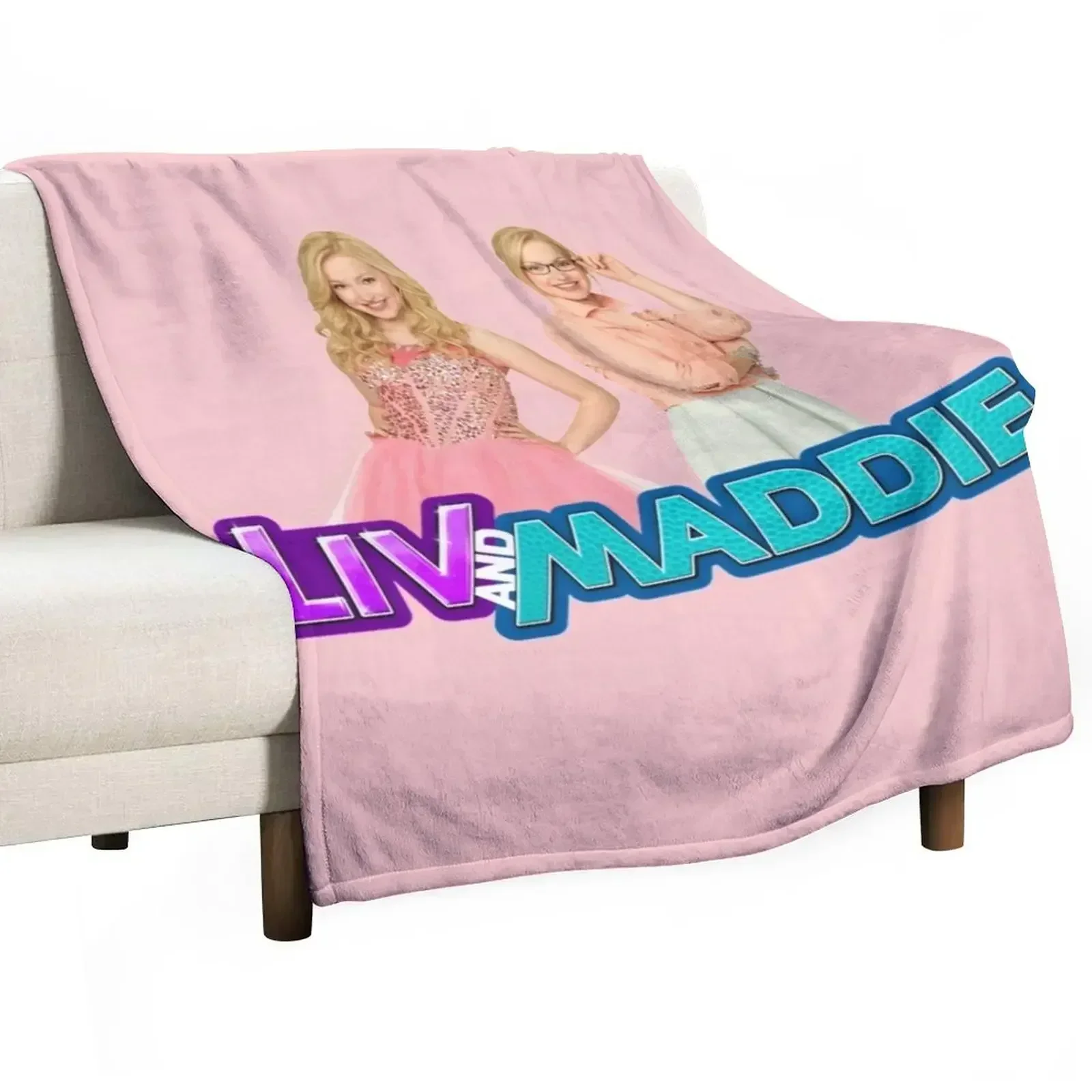 Одеяло Liv and Maddie в стиле аниме одеяла для дивана