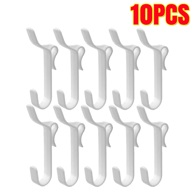 

Пластиковые универсальные крючки 20 шт