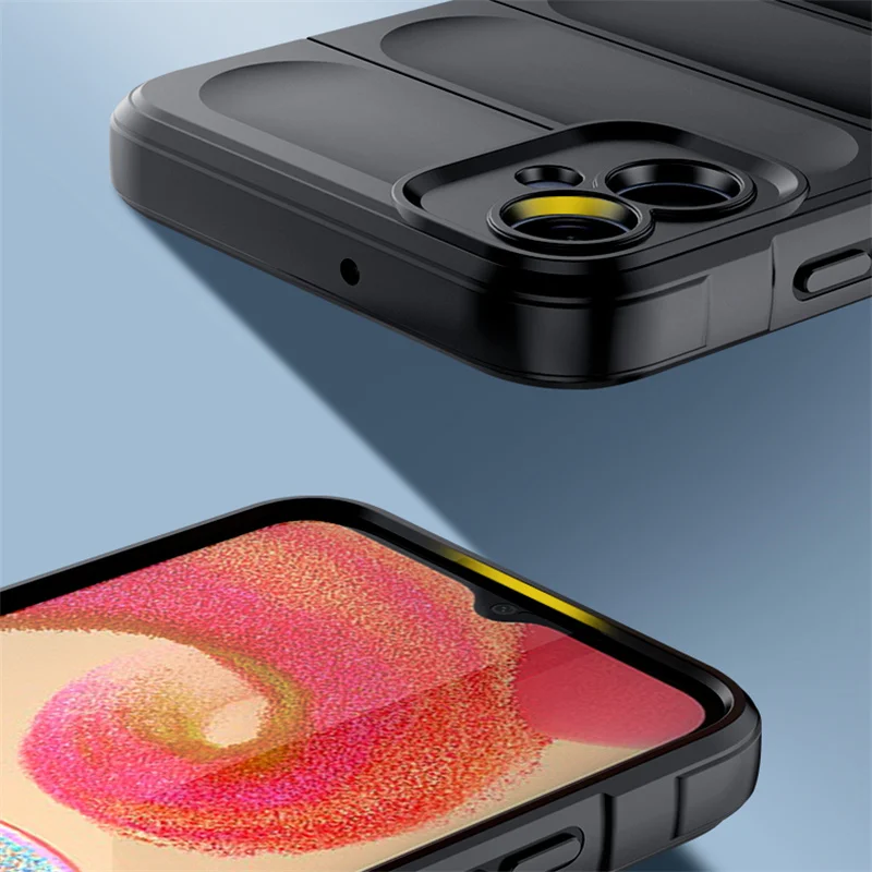 For Samsung Galaxy A04E Case For Samsung A04E Cover Funda Soft TPU Skin-Friendly Shockproof Protective Phone Bumper Galaxy A04E