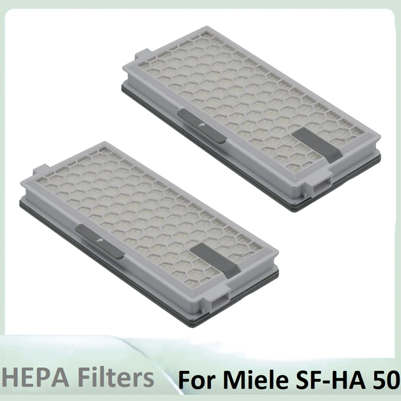 

Сменные детали, HEPA-фильтры для Miele SF-HA 50, фильтр Airclean для C1/C2/C3/S8/S6/S5, Аксессуары для пылесосов, 2 шт.