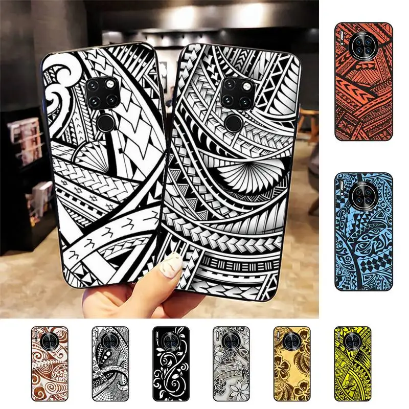 

Maori polynesian samoan tribal Phone Case For Huawei Nova 3I 3E mate 20lite 20Pro 10lite Luxury funda case