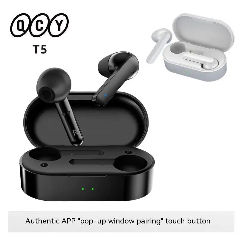 Наушники-вкладыши QCY T5 с поддержкой Bluetooth 5,0 и функцией шумоподавления