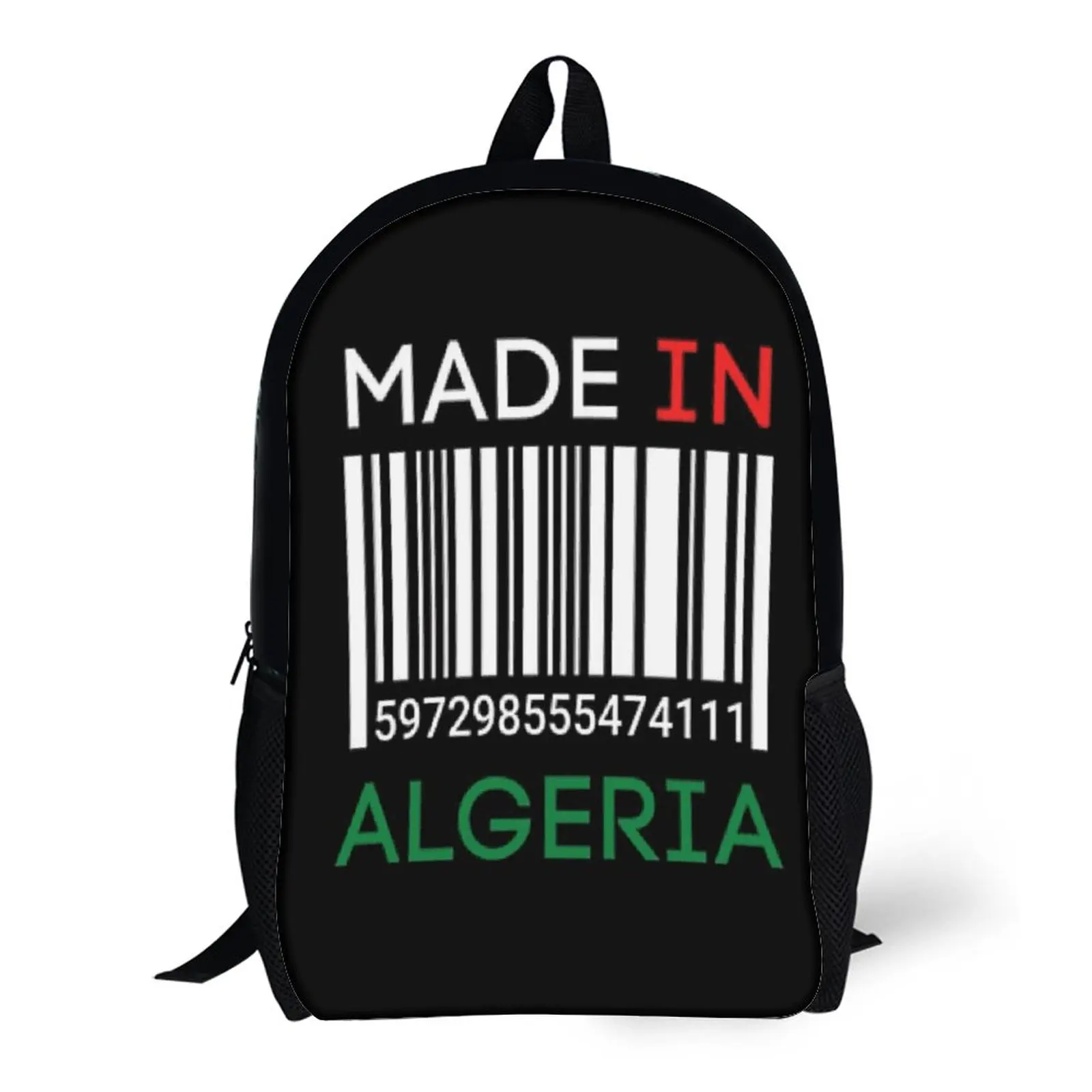 

Made In Algeria A2 17 Inch Shoulder Backpack Vintage Summer Camps Cute Lasting Cosy Field Pack