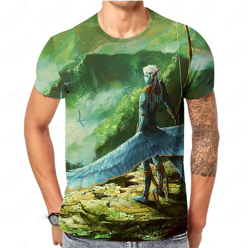 

Мужская одежда с Аниме Манга, сексуальная роскошная мужская футболка, стандартная повседневная мужская рубашка, повседневная женская футб...